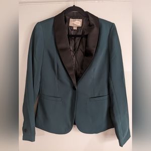 Forever 21 Green Tuxedo Blazer